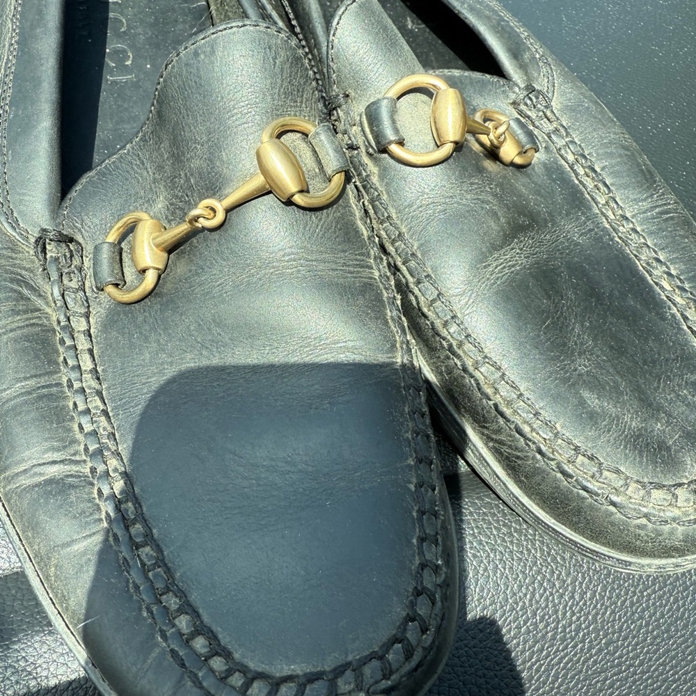Gucci Black Leather Interior